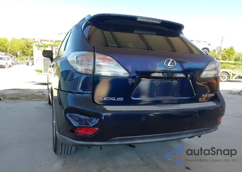 2010 Lexus Rx 350 из США, поврежденный, VIN 2T2ZK1BA2AC023103